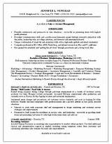 Resume With Graduate Degree