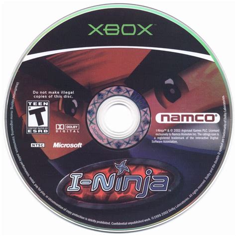 I Ninja 2003 Xbox Box Cover Art Mobygames