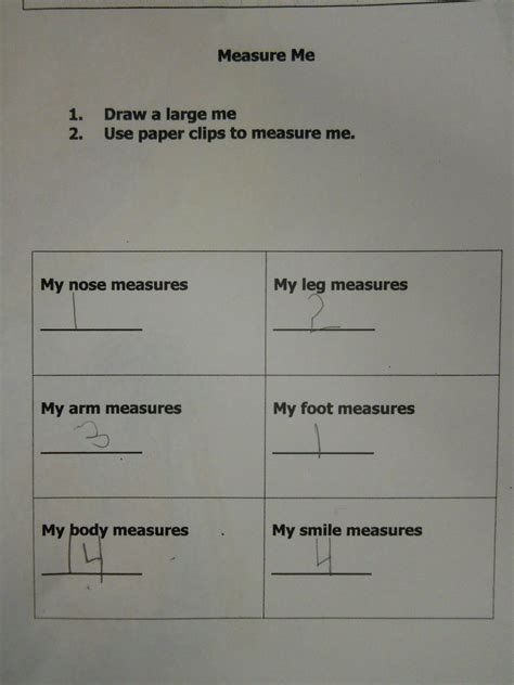 Mrs Ts First Grade Class Measurement Math Measurement