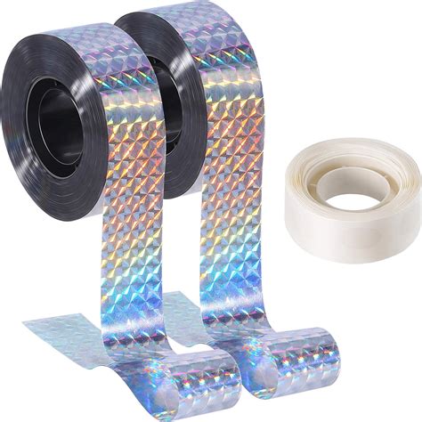 Chinco Bird Deterrent Reflective Scare Tape Double Sided Bird