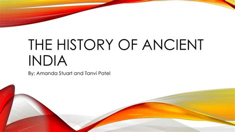 Ppt The History Of Ancient India Powerpoint Presentation Free