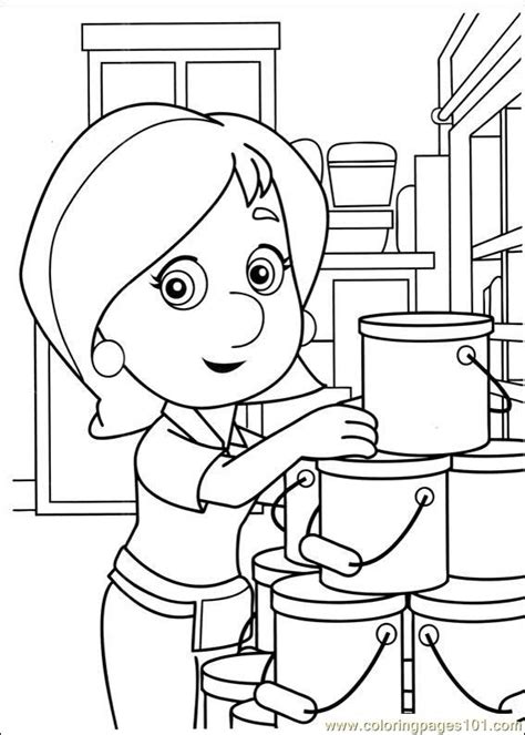 Malvorlagen Zum Ausmalen Handy Manny Coloring Pages