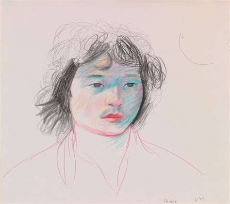 Zero Focus David Hockney Portrait Of Shinro Ohtake David
