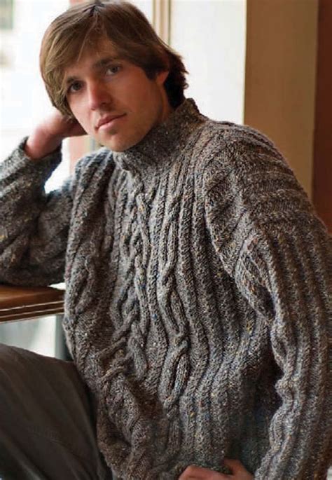 Men S Ribbed Scarf Knitting Pattern Mike Nature