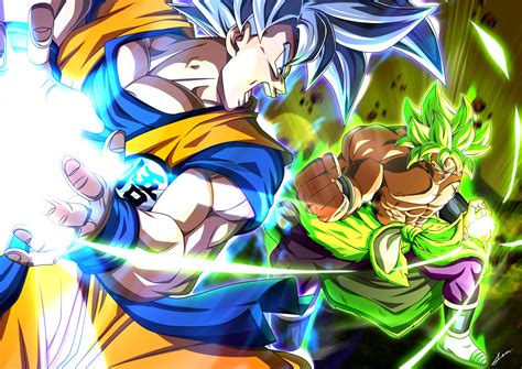 3508x2480 Goku Vs Broly Wallpaper Background Image View Download Comment And Rate W