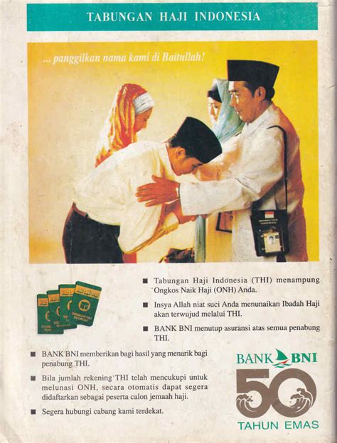 Iklan Bank Bni Ummatno 22 Thn I 29 April 1996