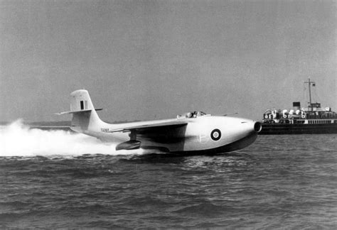 Saunders Roe A 1 Worlds First Jet Powered Seaplane Flying Boat Boat