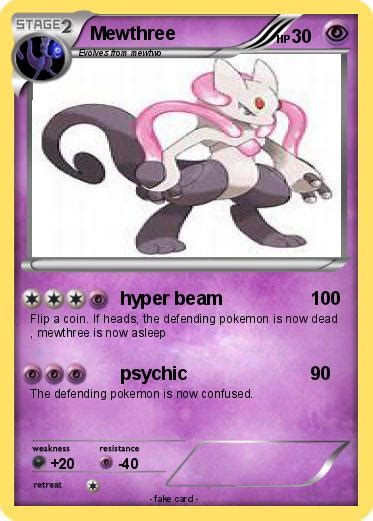 Pokémon Mewthree 1167 1167 Hyper Beam My Pokemon Card