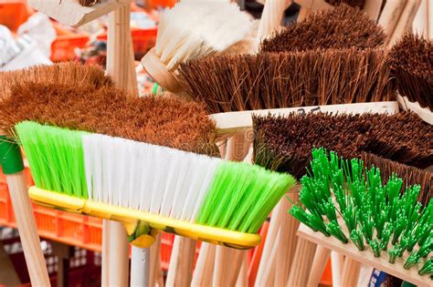 Brooms Stock Image Image Of Colorful Blue Soft Work 19532357