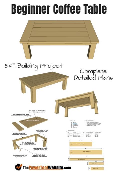 Free Woodworking Plans Build Your Skills With Beginner Woodworking