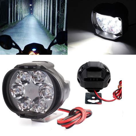 Bostar Super Bright 900lm Motorcycles Led Headlight Lamp Scooters Fog