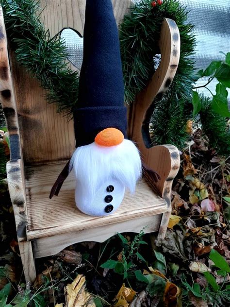 Snowman Gnome Gnomes Frosty Gnome Winter Gnome Holiday Gnome Etsy