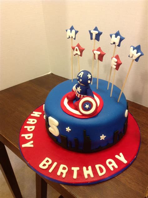 cake captain america