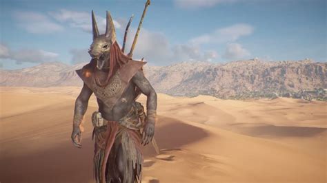 Assassin S Creed Origins Anubis Outfit Showcase Dark Side Of The