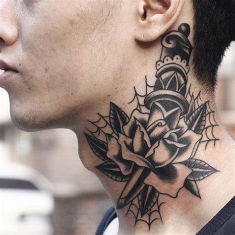 Side Neck Tattoos For Men Simple Best Tattoo Ideas Hot Sex Picture