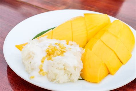 Sticky Rice Con Mango Tailandia