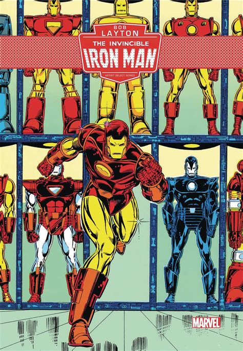 Invincible Iron Man Artist Select Series Bob Layton Hc Westfield Comics