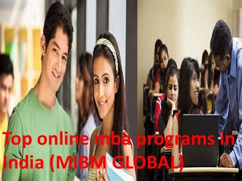 Mibm Globaltop Online Mba Programs In India