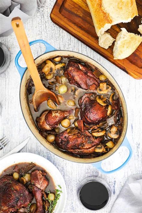 Coq Au Vin Authentic Recipe With Video How To Feed A Loon