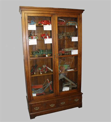 Glass door bookcase bookcase wesome the glass door brown oak industrial lock bookcase cupboard filing cabinet with glass door. Bargain John's Antiques | Oak Bookcase Double door with ...