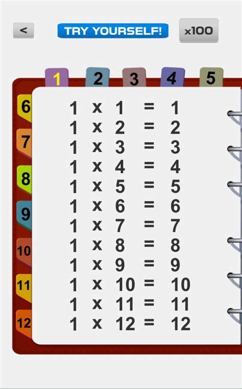 Use the interactive multiplication table chart to quickly multiply two numbers. Multiplication table: fast math tables to 100 for Android ...
