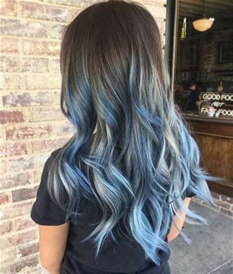 bold and pretty blue ombre hair color and hairstyles you must try for the coming holiday ombre