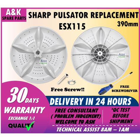 If you're looking for replacement parts or spares for a sharp appliance then you're in the right place. ESX115 Sharp Washing Machine Pulsator / Pinggan Mesin ...