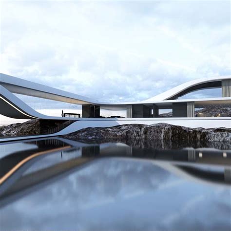 Futuristic Homes Design Concepts By Roman Vlasov Futuristic Home