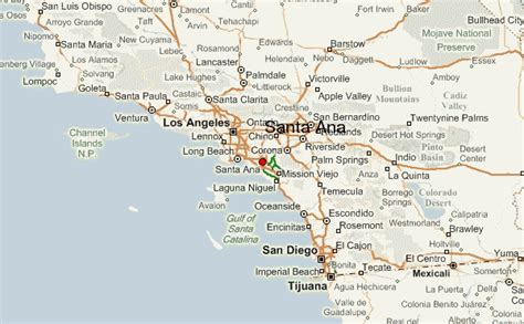 32 Map Of Santa Ana Maps Database Source