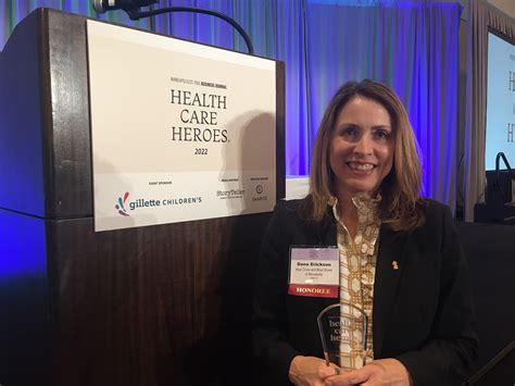 President and CEO Dana Erickson is a 2022 Health Care Hero - Blue Cross