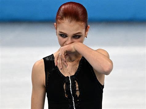 I Hate This Sport Says Distraught Russian Skater Alexandra Trusova