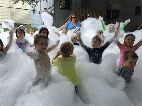 How Many Kids Can We Fit In The Bubbles Bubblefun Foam Party