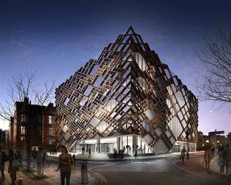 The Diamond The University Of Sheffield By Twelve Architects And