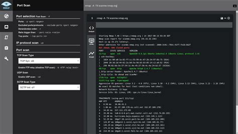 Nmapgui Advanced Graphical User Interface For Nmap