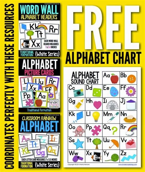 25 Best Images About Alphabet Charts On Pinterest Charts Early