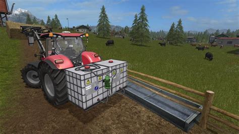 Fs17 Homemade Ibc Front Tank V1000 Fs 17 Implements And Tools Mod