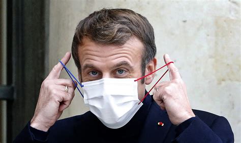 French President Emmanuel Macron Says Someone Who Refuses Covid Vaccine