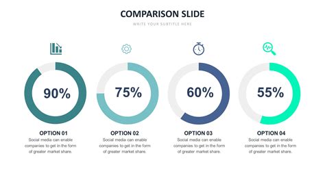 Comparison Slide Templates Biz Infograph Powerpoint Presentation