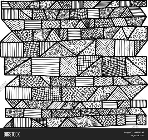 Zentangle Lines Vector Photo Free Trial Bigstock