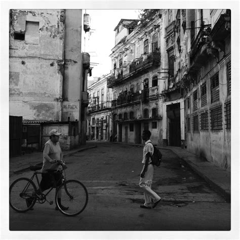 Cuban Street Communism Cuban Havana Street Photography Alley Black