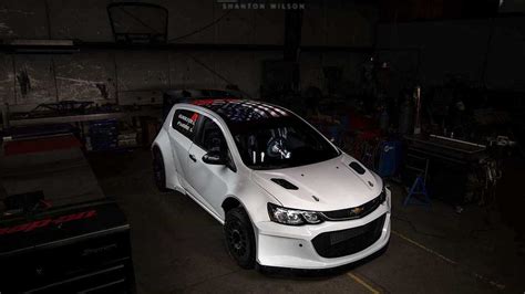 Tiny Chevy Sonic Is Now A Mad V8 Rally Car