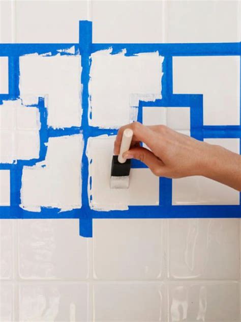 Last year i'd finally had enough of my crappy 1990's kitchen and took matters into my own hands. How to Paint Ceramic Tile - DIY Painting Bathroom Tile