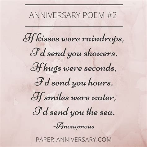 13 Beautiful Anniversary Poems To Inspire Paper Anniversary By Anna V Anniversary Poems