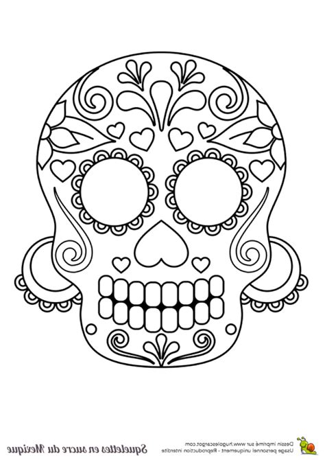 9 Authentique Coloriage Squelette Mexicain Photos Idee De Coloriage