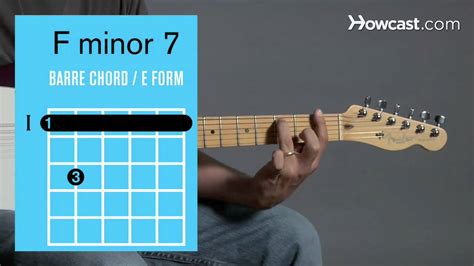 Fminor7 Fm7 Guitar Chord Chords That You Wish