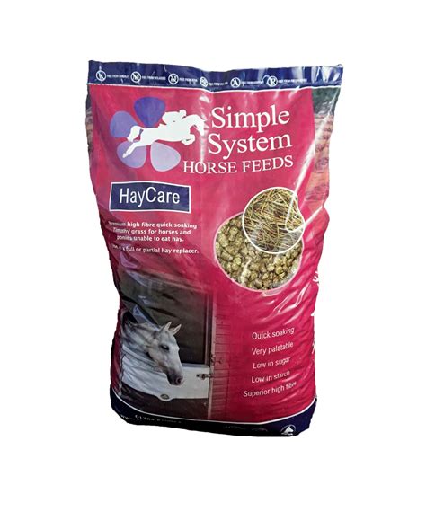 Simple System Hay Care Timothy Grass Nuts 20kg Munros Pet And Farm