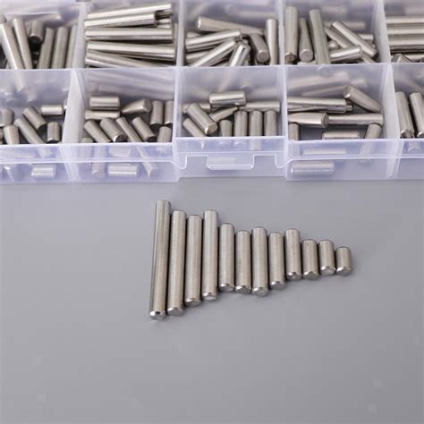 Slotted Spring Pin Assortment Kit Split Spring Dowel Tension Roll Pins