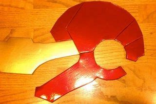 How To Make An Ironman Costume Using The Vinyl And Foam Method In