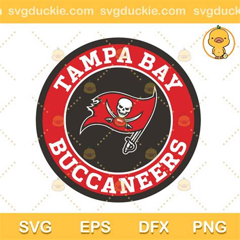Tampa Bay Buccaneers Logo Vector Svg Bucs Fan Skull Svg