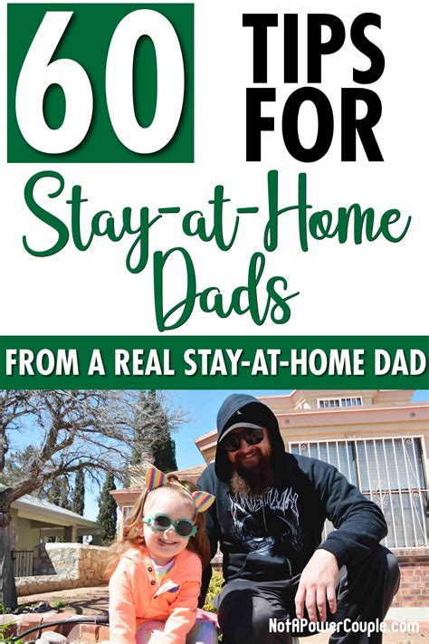 60 tips to make you the best stay at home dad not a power couple